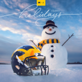 Michigan Football – Holiday Graphics