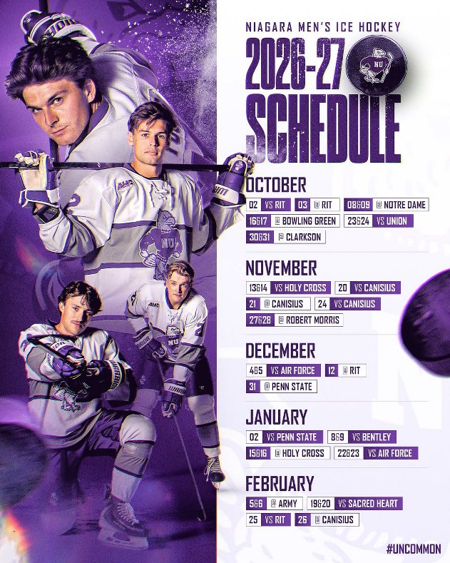 The 2026-27 Schedule is Here!!!#Uncommon
